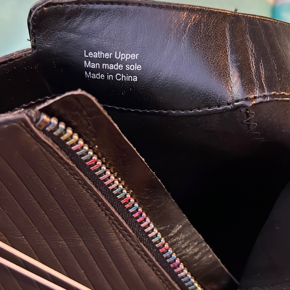 New!!! Zac Posen Tenesha Black Leather Heeled Ankle Boot Size 8.5 - Picture 10 of 14